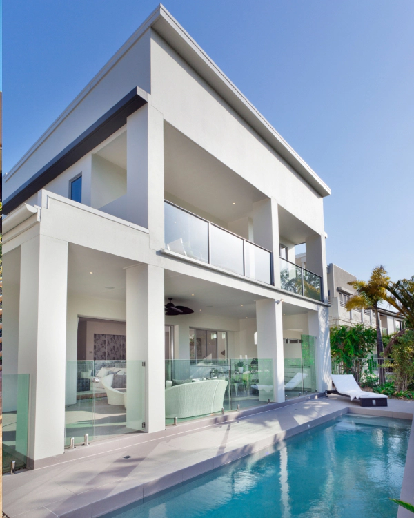 modern house with pool carrollton tx