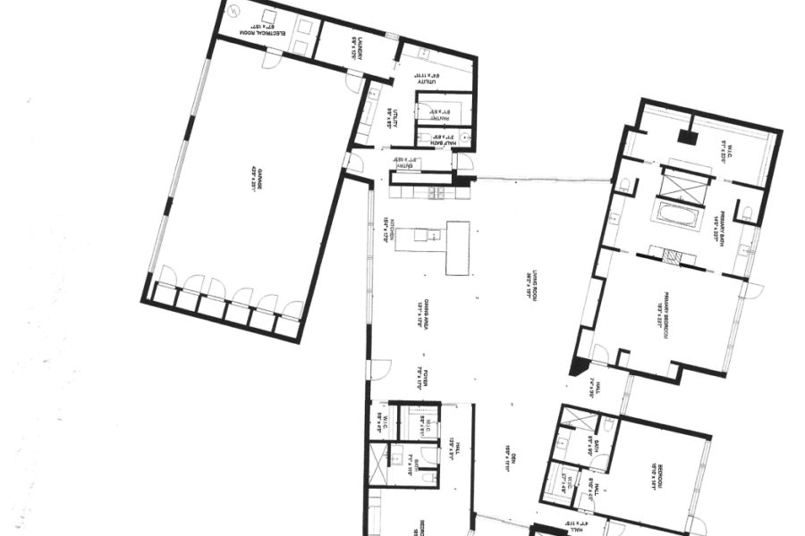 Floor plan sketch home measuring dallas tx